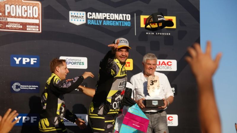 Ganó Scuncio y primer podio para Augusto