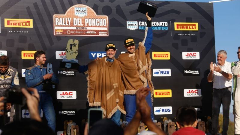 Ganó Scuncio y primer podio para Augusto