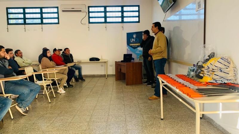 Dictan curso de Podador Frutícola en Los Altos