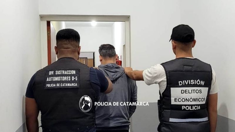 Lo llevaron preso a La Rioja