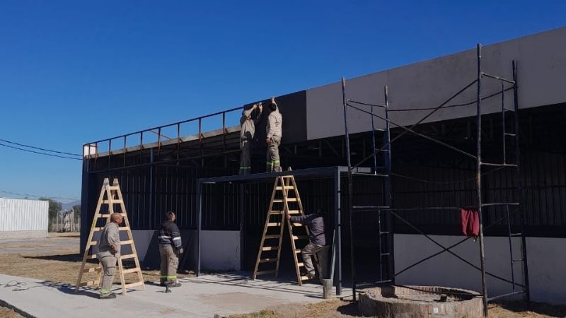 Obras en el Predio Ferial