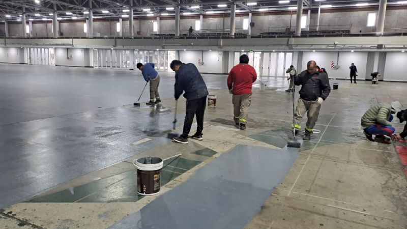 Obras en el Predio Ferial