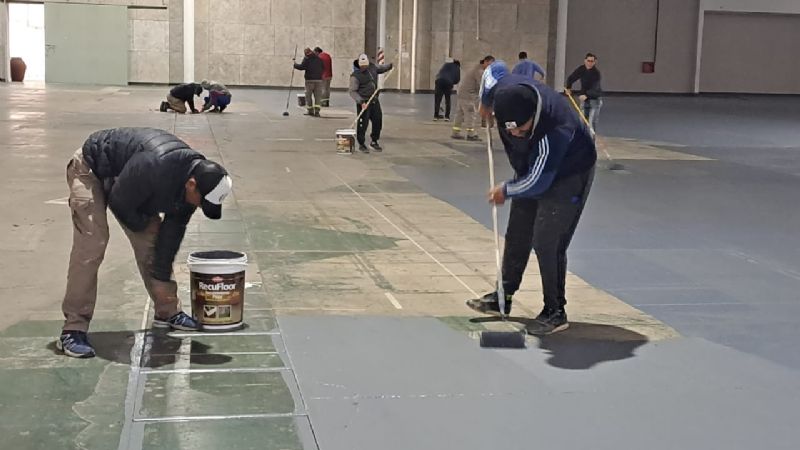 Obras en el Predio Ferial