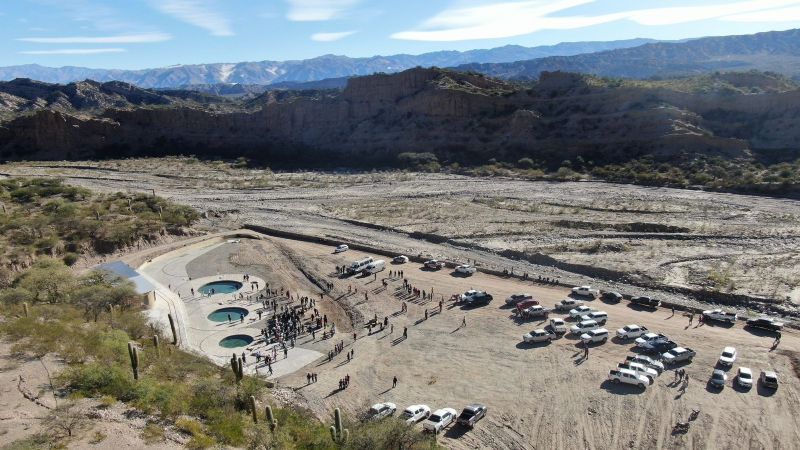 Villa Vil: se concluyó la primera etapa de las obras del Complejo Termal