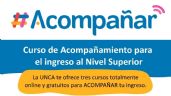 "Acompañar": Inscripciones abiertas para cursar en agosto