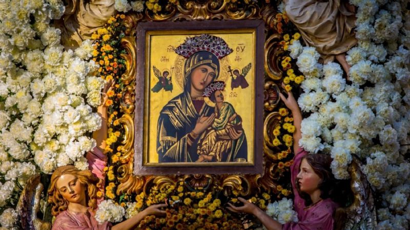Procesión y Misa en honor de la Virgen del Perpetuo Socorro