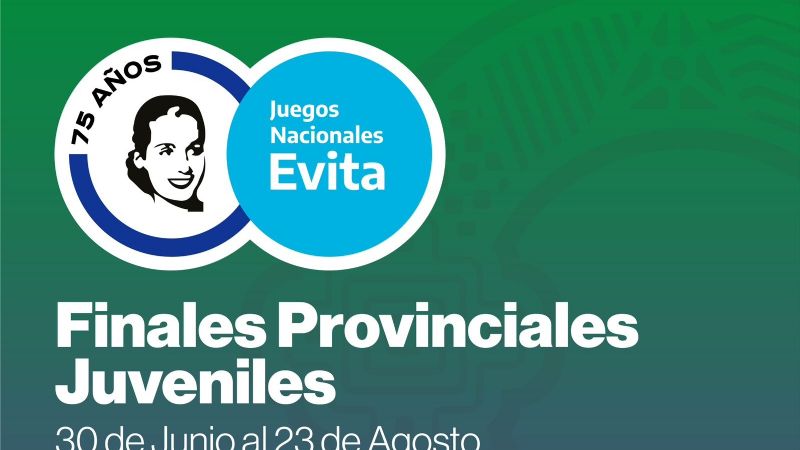 Comienza la Etapa Provincial de los Juegos Evita