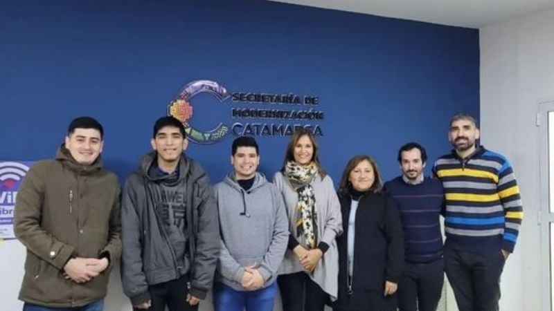Alumnos de Informática visitaron la Secretaría de Modernización