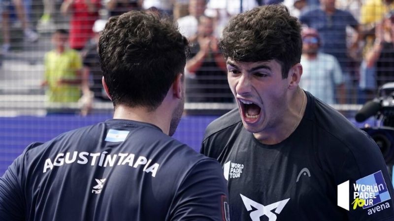 Agustín Tapia y Arturo Coello en la final de Marbella