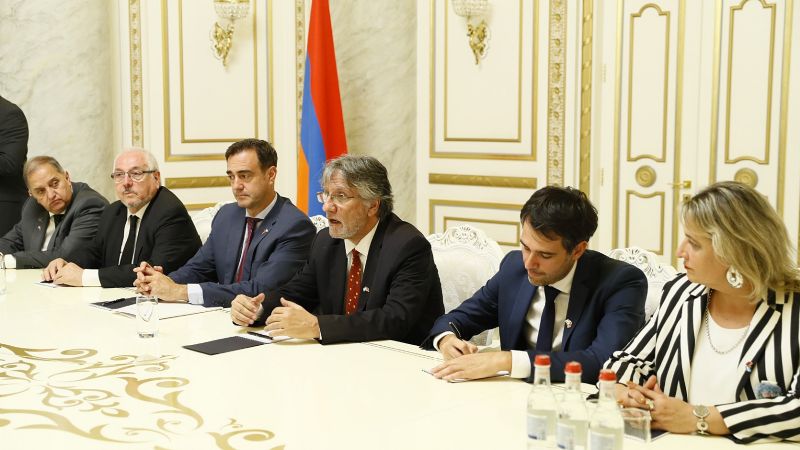 Parlamentarios argentinos visitaron Armenia