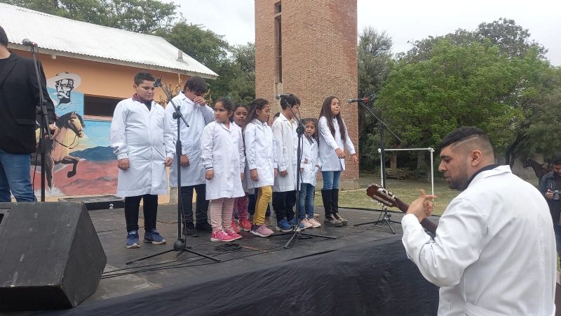 Sin Susana ni funcionarios provinciales, se recordó a Felipe  Varela en Huaycama