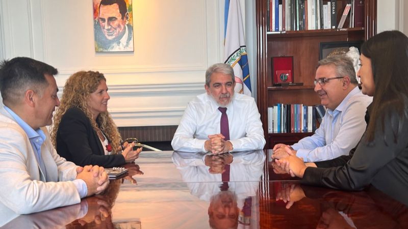 Aníbal Fernández y Raúl Jalil firmaron la adhesión de Catamarca al 911 Federal