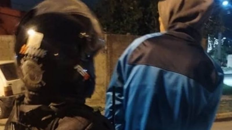 Con total impunidad un delincuente quiso robar en una vivienda