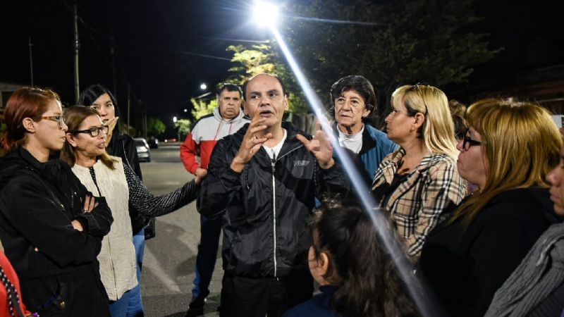 Parque América, otro barrio con total iluminación LED