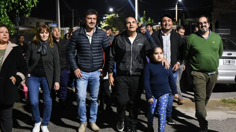 Parque América, otro barrio con total iluminación LED