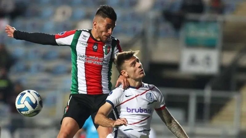 San Lorenzo con Palestino, por la Copa Sudamericana