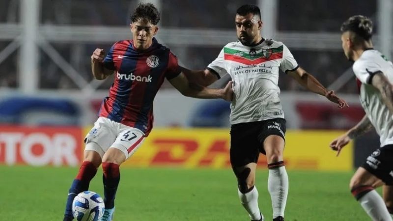 San Lorenzo empató con Palestino y se complicó