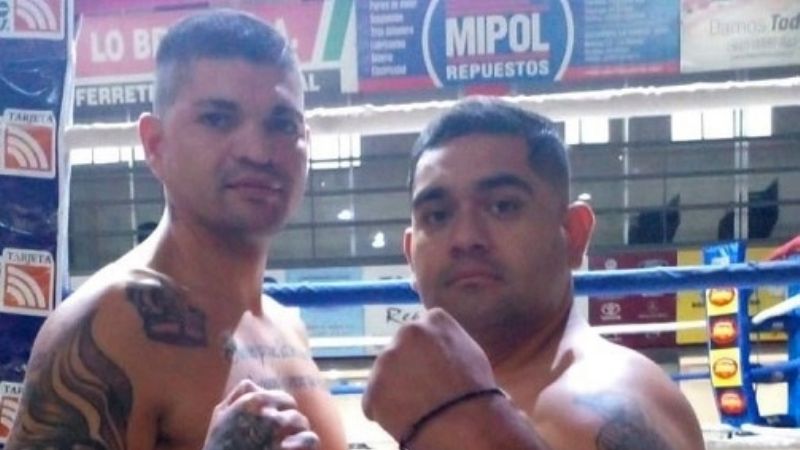 “El Toro” Barrionuevo pelea en Santiago