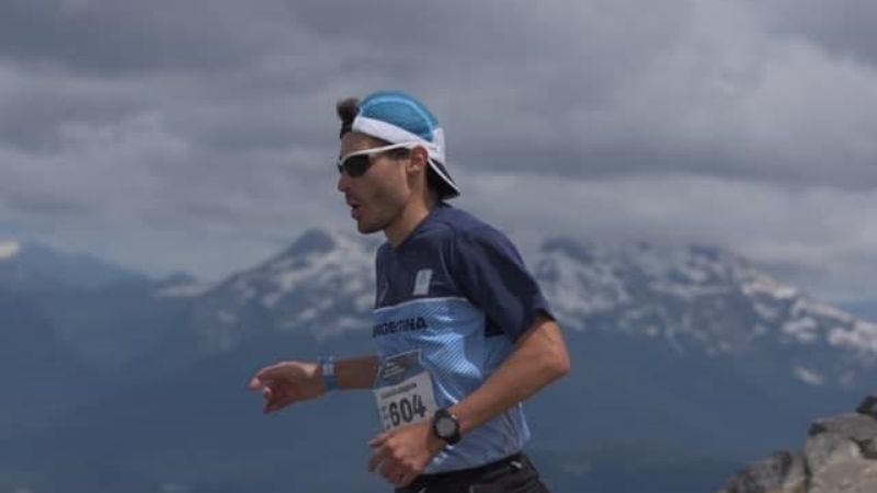 Joaquín Narváez lució en el Mundial de Montaña