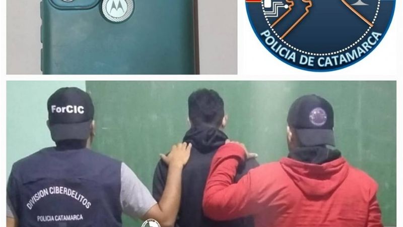 Pidió fotos a una menor