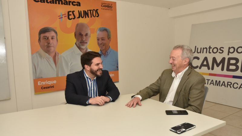 Javier Espinoza, el candidato en Valle Viejo del armado de Manzi y Larreta