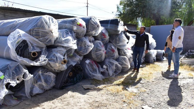 Avances en obras deportivas de Santa María