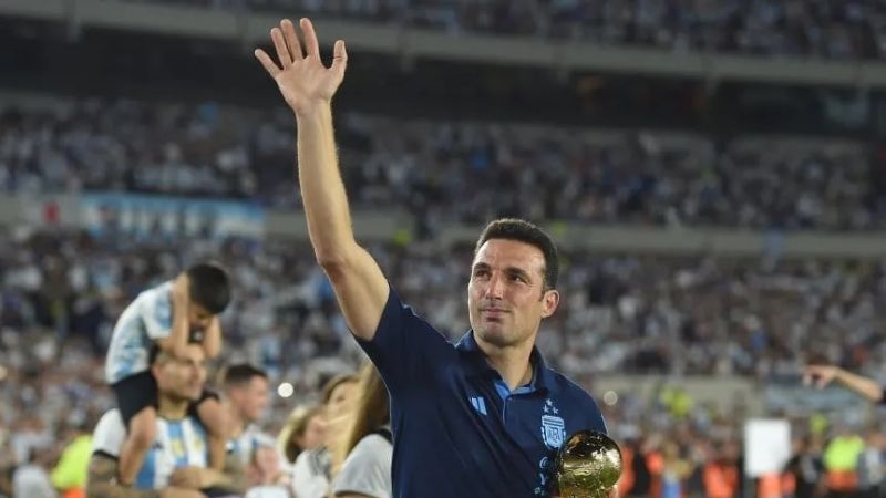 Scaloni: "Al equipo campeón todo el mundo querrá batirlo"