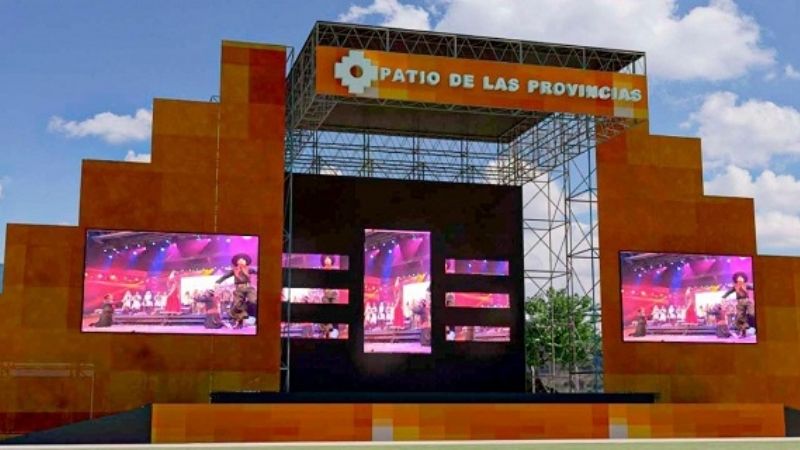 Con artistas nacionales, vuelve el Patio de las Provincias