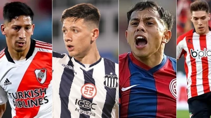 River y sus escoltas: Talleres, San Lorenzo y Estudiantes