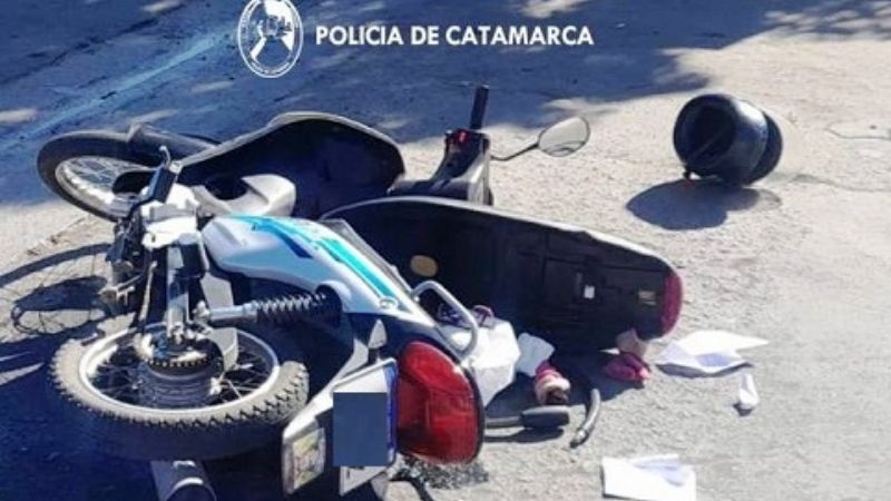 Violento choque en el norte de la ciudad