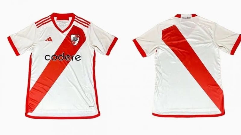 Se filtró la nueva camiseta titular de River