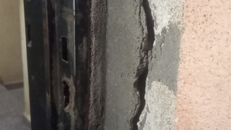 Departamentos de Los Terebintos muy deteriorados