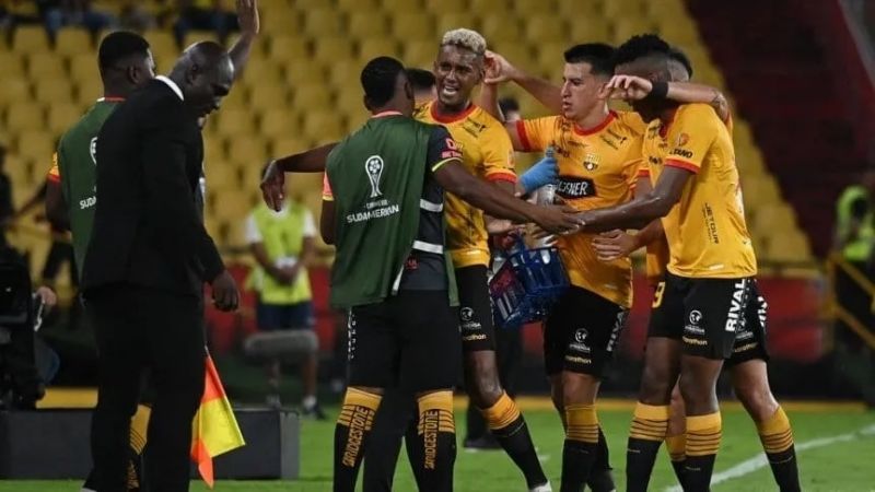 Estudiantes perdió con Barcelona, por la Sudamericana