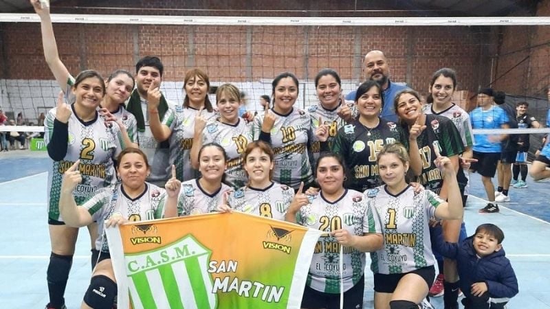 San Martin y Tesorieri ascendieron a la A1 del Vóley