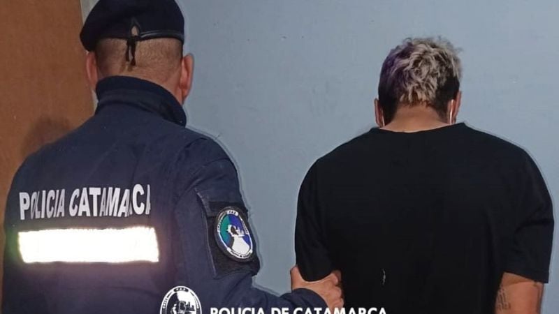 Ladrón entró a una casa, le pegó a un integrante, robó un televisor y quedó detenido