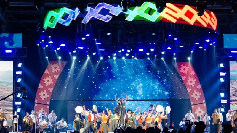 Quedó inaugurada la Fiesta Nacional del Poncho 2023