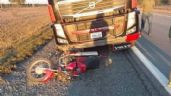 Trágico: un motociclista perdió la vida tras ser chocado por un camión