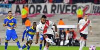 EL COLOMBIANO BORJA y su gol a Boca en el clásico, fue un punto de inflexión en el camino de River al título.