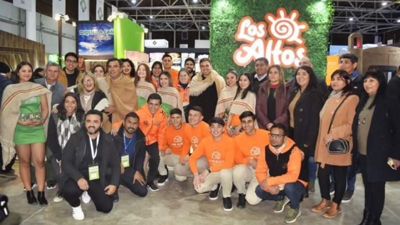 El stand de Los Altos se lució en el Poncho