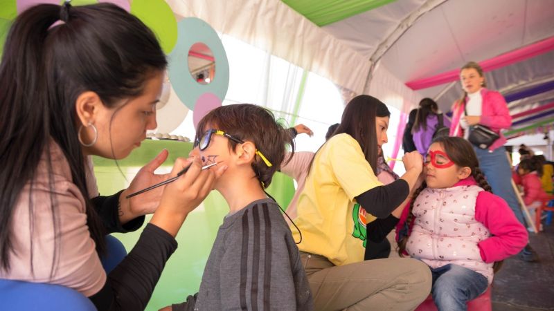 Poncho 2023: El Espacio Infantil, copado por los chicos