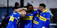 BENEDETTO, que entró en el complemento, anotó el tercero de Boca frente a Gimnasia.