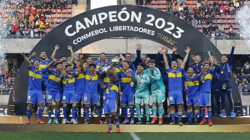 Boca campeón de la Copa Libertadores Sub 20
