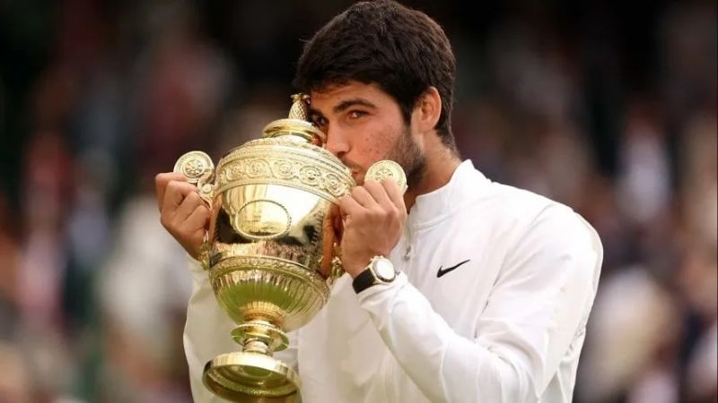 Alcaraz campeón de Wimbledon, venciendo a Djokovic