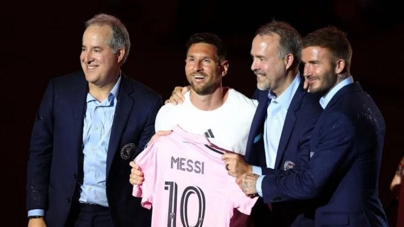 Gran presentación de Messi en Inter Miami