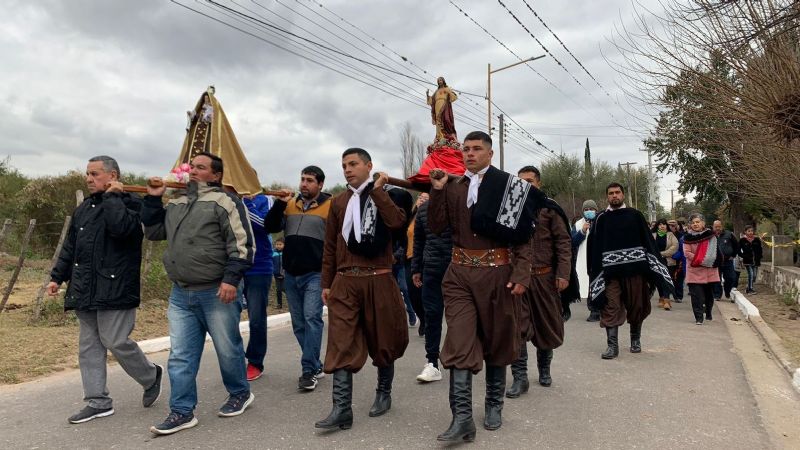 La comunidad de Palo Labrado celebró a su Patrona, la Virgen del Carmen