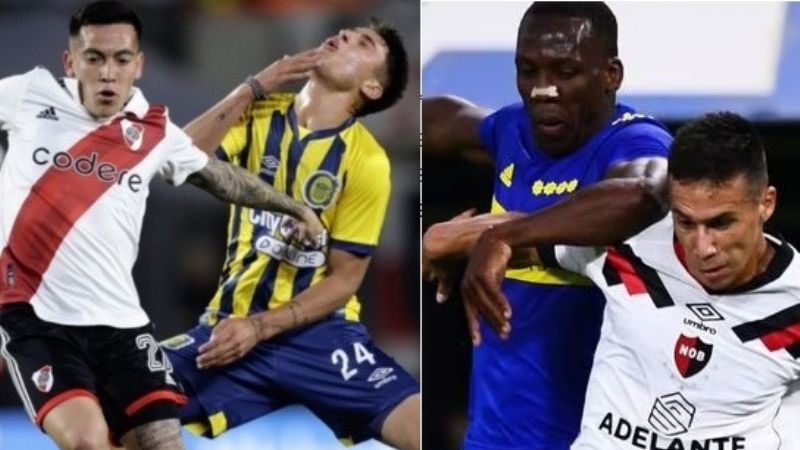 River va a Rosario y Boca recibe a Newell’s