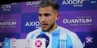 EL ZAGUERO CENTRAL Piovi abrió el camino del triunfo para Racing, ante San Martín de Tucumán.