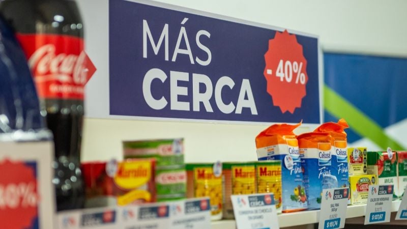 Lanzaron descuentos para supermercados provinciales