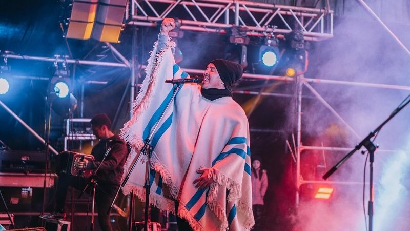 Christian Herrera y su entrañable historia con un poncho catamarqueño