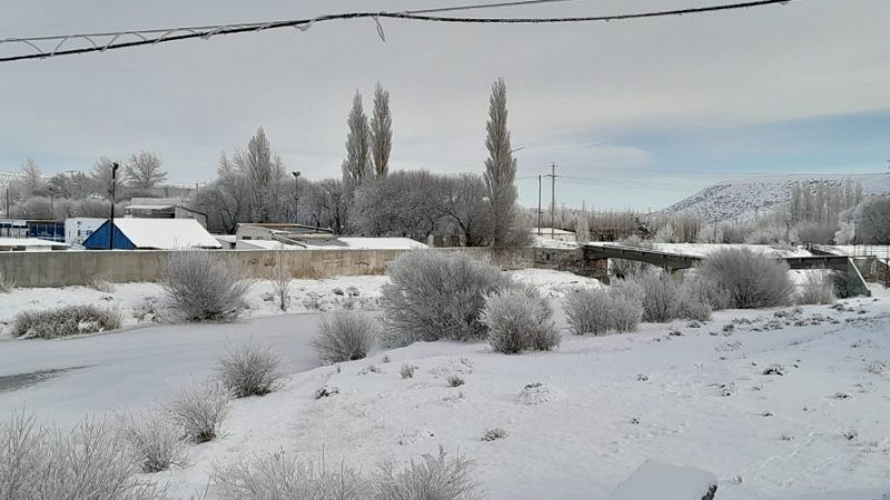 Frío extremo, por la ola polar, en Río Mayo, Chubut: -31°C
